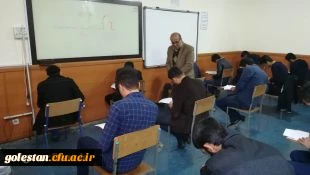 گزارش تصویری بازدید دکتر مسعودی سرپرست دانشگاه فرهنگیان استان از برگزاری امتحانات