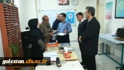 گزارش تصویری بازدید دکتر مسعودی سرپرست دانشگاه فرهنگیان استان از برگزاری امتحانات 6