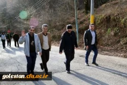 پیاده روی همگانی  و نرمش صبحگاهی کارکنان مدیریت استانی و پردیس آیت الله خامنه ای گرگان به مناسبت دهه فجر 4