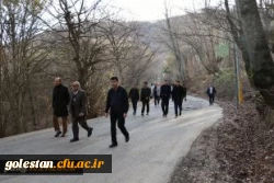 پیاده روی همگانی  و نرمش صبحگاهی کارکنان مدیریت استانی و پردیس آیت الله خامنه ای گرگان به مناسبت دهه فجر 5