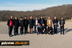 پیاده روی همگانی  و نرمش صبحگاهی کارکنان مدیریت استانی و پردیس آیت الله خامنه ای گرگان به مناسبت دهه فجر 7