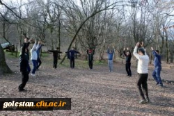 پیاده روی همگانی  و نرمش صبحگاهی کارکنان مدیریت استانی و پردیس آیت الله خامنه ای گرگان به مناسبت دهه فجر 8