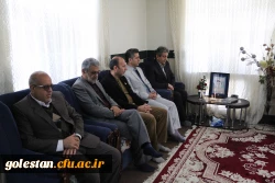 دیدار سرپرست دانشگاه فرهنگیان استان به همراه جمعی از مسئولین با خانواده شهدای دانشجو معلم به مناسبت گرامیداشت دهه فجر 3