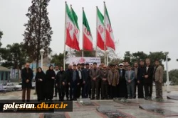 ادای احترام و تجدید میثاق با شهدا به مناسبت دهه مبارک فجر 4