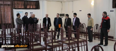 بازدید کارشناسان وزارت علوم و سازمان مرکزی در راستای طرح رتبه بندی سرای دانشجویی از پردیس های استان گلستان