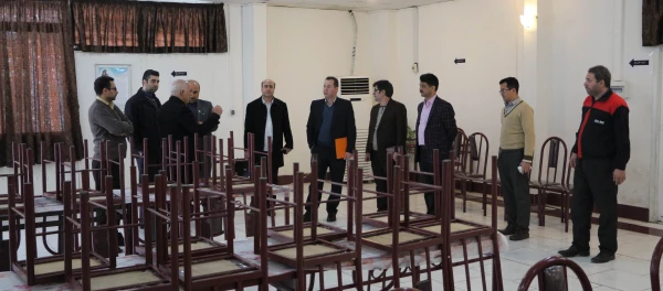 بازدید کارشناسان وزارت علوم و سازمان مرکزی در راستای طرح رتبه بندی سرای دانشجویی از پردیس های استان گلستان 
 2