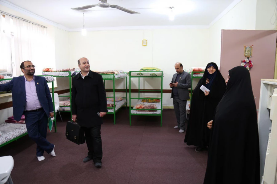 بازدید کارشناسان وزارت علوم و سازمان مرکزی در راستای طرح رتبه بندی سرای دانشجویی از پردیس های استان گلستان 7