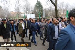 برگزاری مراسم تشییع و خاکسپاری دو شهید گمنام در دانشگاه آزاد اسلامی واحد گرگان  7