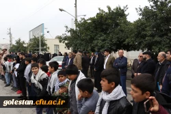 برگزاری مراسم تشییع و خاکسپاری دو شهید گمنام در دانشگاه آزاد اسلامی واحد گرگان  5