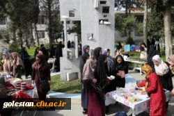 بازارچه دانشجویی اقوام پردیس امام خمینی(ره) با همت واحد فرهنگی برگزار شد. 2