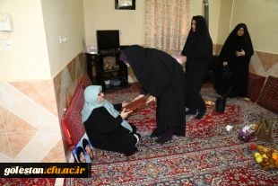 دیدار با مادر شهیدان رفیعی به مناسبت هفته زن و روز مادر