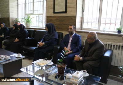دیدار نوروزی سرپرست دانشگاه فرهنگیان استان گلستان  با سرپرست و کارکنان پردیس امام خمینی «ره »گرگان