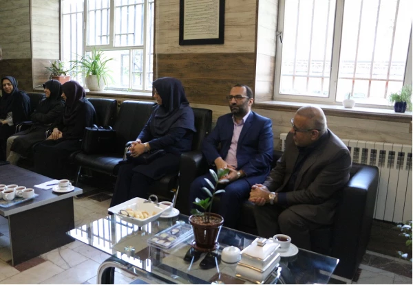 دیدار نوروزی سرپرست دانشگاه فرهنگیان استان گلستان  با سرپرست و کارکنان پردیس امام خمینی «ره »گرگان 2