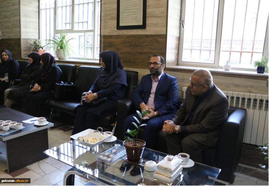 دیدار نوروزی سرپرست دانشگاه فرهنگیان استان گلستان  با سرپرست و کارکنان پردیس امام خمینی «ره »گرگان 2