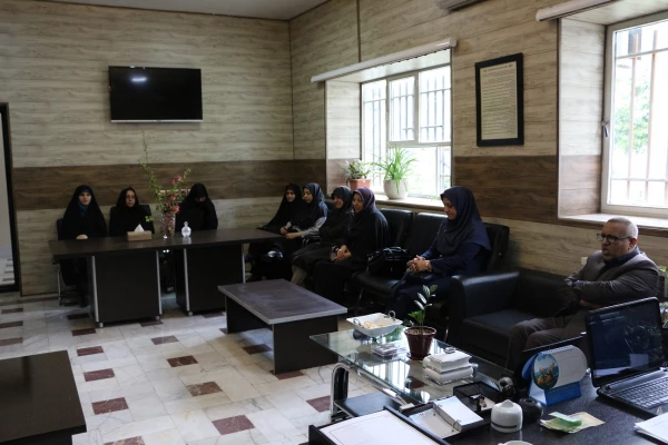 دیدار نوروزی سرپرست دانشگاه فرهنگیان استان گلستان  با سرپرست و کارکنان پردیس امام خمینی «ره »گرگان 4