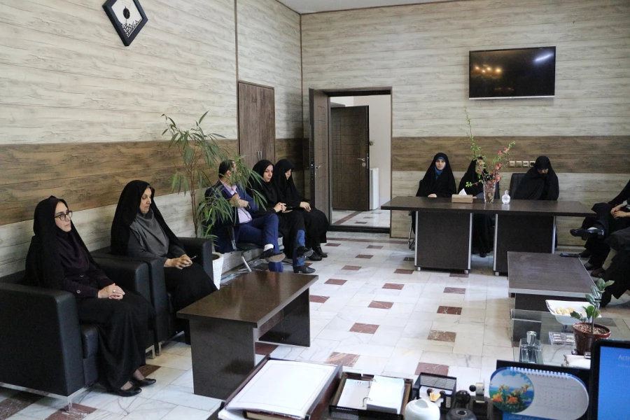 دیدار نوروزی سرپرست دانشگاه فرهنگیان استان گلستان  با سرپرست و کارکنان پردیس امام خمینی «ره »گرگان 5