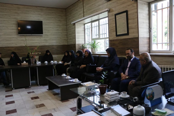 دیدار نوروزی سرپرست دانشگاه فرهنگیان استان گلستان  با سرپرست و کارکنان پردیس امام خمینی «ره »گرگان 6