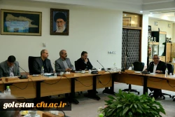 جلسه ی گزارش اقدامات انجام شده سال 96 و برنامه های پیش بینی شده سال 97 دانشگاه فرهنگیان  استان گلستان در استانداری 2