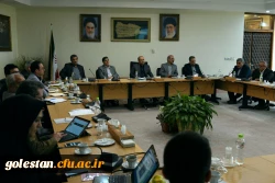 جلسه ی گزارش اقدامات انجام شده سال 96 و برنامه های پیش بینی شده سال 97 دانشگاه فرهنگیان  استان گلستان در استانداری 4