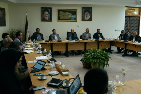 جلسه ی گزارش اقدامات انجام شده سال 96 و برنامه های پیش بینی شده سال 97 دانشگاه فرهنگیان  استان گلستان در استانداری 4