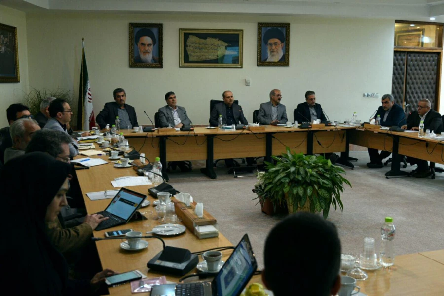 جلسه ی گزارش اقدامات انجام شده سال 96 و برنامه های پیش بینی شده سال 97 دانشگاه فرهنگیان  استان گلستان در استانداری 4