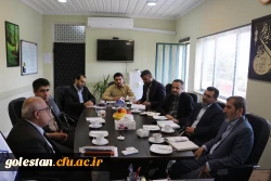 نشست صمیمی اعضای سازمان  بسیج اساتید استان  با سرپرست دانشگاه فرهنگیان استان گلستان 4