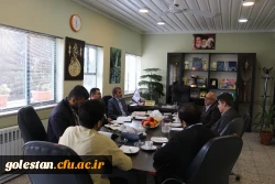 نشست صمیمی اعضای سازمان  بسیج اساتید استان  با سرپرست دانشگاه فرهنگیان استان گلستان 5