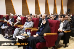 آیین نکوداشت 65 سال تلاش و پویایی تربیت  و آموزش معلم در پردیس امام خمینی «ره» گرگان برگزار گردید. 3