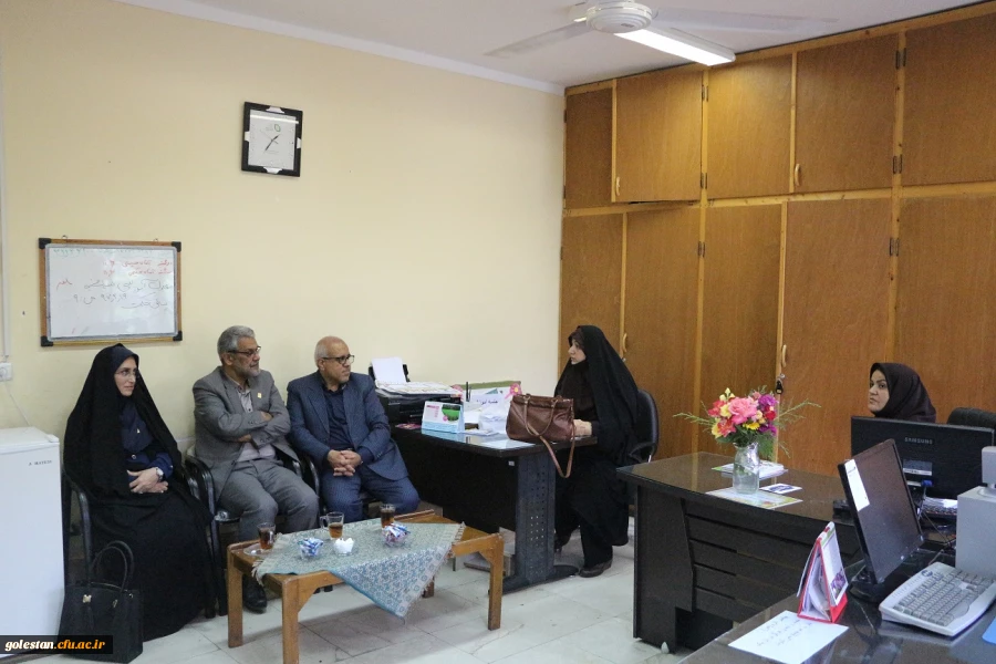 حضور مسئولین دانشگاه فرهنگیان استان و پردیس امام خمینی (ره) ومسئولین اداره کل آموزش و پرورش و اداره شهرستان گرگان در مدرسه همکار منتخب با دانشگاه فرهنگیان در طرح کاورزی دانشجو معلمان 2