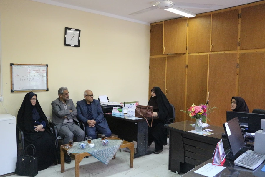 حضور مسئولین دانشگاه فرهنگیان استان و پردیس امام خمینی (ره) ومسئولین اداره کل آموزش و پرورش و اداره شهرستان گرگان در مدرسه همکار منتخب با دانشگاه فرهنگیان در طرح کاورزی  2