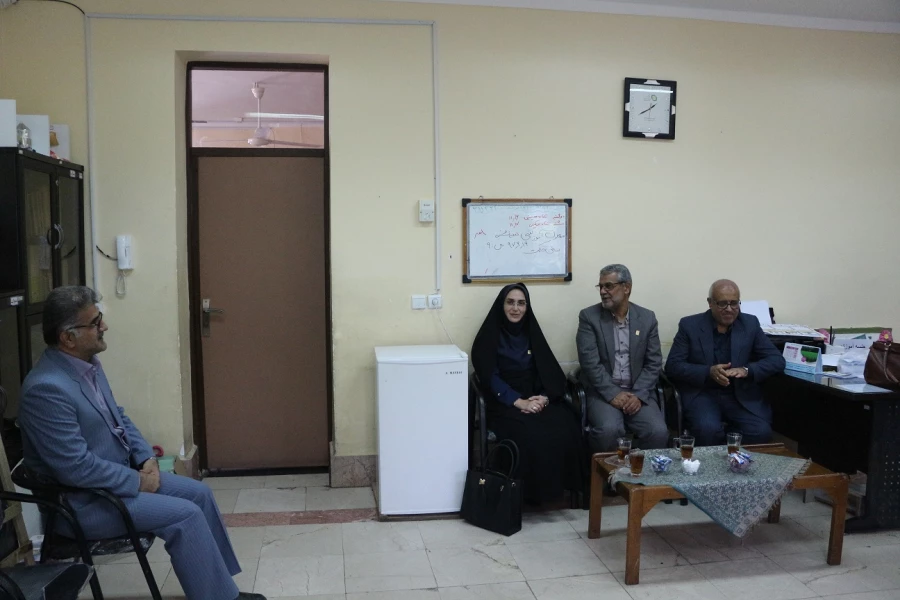 حضور مسئولین دانشگاه فرهنگیان استان و پردیس امام خمینی (ره) ومسئولین اداره کل آموزش و پرورش و اداره شهرستان گرگان در مدرسه همکار منتخب با دانشگاه فرهنگیان در طرح کاورزی  2