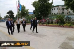 بازدید دکتر روشندل معاون آموزشی و تحصیلات تکمیلی از پردیس آیت الله خامنه ای گرگان 3