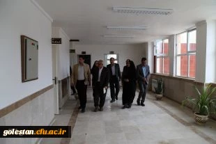 بازدید دکتر روشندل، معاونت محترم آموزشی و تحصیلات تکمیلی دانشگاه فرهنگیان از پردیس امام خمینی(ره)