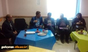 بازدید دکتر علیمحمدی رئیس دفتر کارورزی دانشگاه فرهنگیان از مدارس همکار طرح کارورزی 3