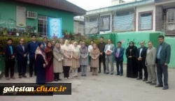 بازدید دکتر علیمحمدی رئیس دفتر کارورزی دانشگاه فرهنگیان از مدارس همکار طرح کارورزی 4