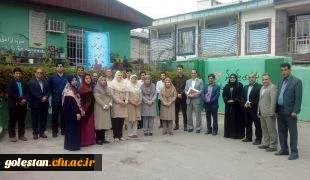 بازدید دکتر علیمحمدی رئیس دفتر کارورزی دانشگاه فرهنگیان از مدارس همکار طرح کارورزی 4