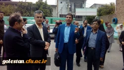 بازدید دکتر علیمحمدی رئیس دفتر کارورزی دانشگاه فرهنگیان از مدارس همکار طرح کارورزی 3