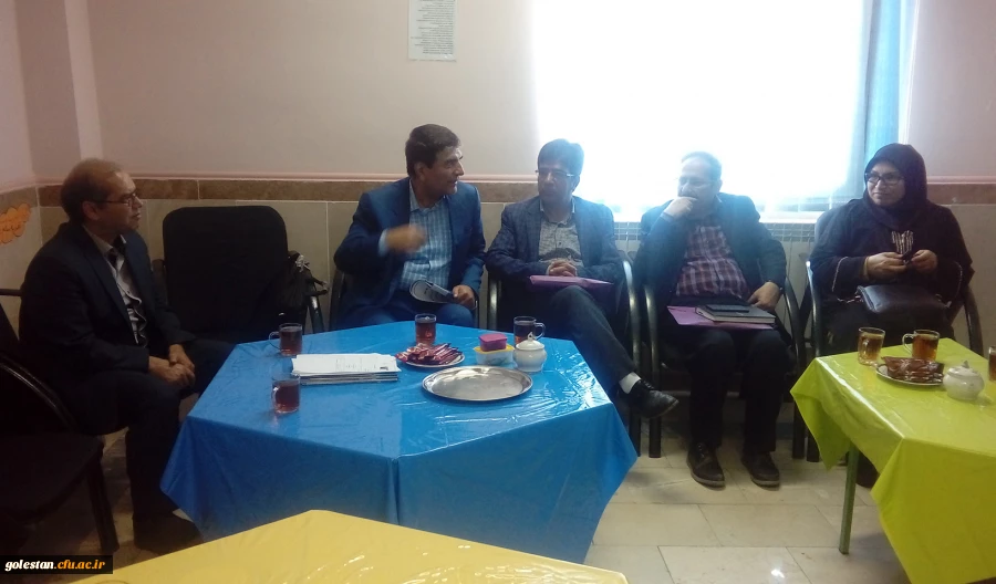 بازدید دکتر علیمحمدی رئیس دفتر کارورزی دانشگاه فرهنگیان از مدارس همکار طرح کارورزی 5