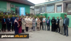 بازدید دکتر علیمحمدی رئیس دفتر کارورزی دانشگاه فرهنگیان از مدارس همکار طرح کارورزی 6