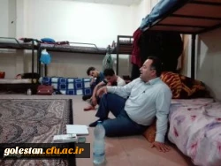 نشست خوابگاهی دانشجویان پردیس آیت الله خامنه ای با دکتر ابراهیمی 3