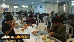 حضور دکتر مسعودی سرپرست دانشگاه فرهنگیان در مراسم افطار دانشجویان 2
