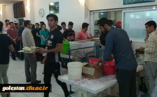 حضور دکتر مسعودی سرپرست دانشگاه فرهنگیان در مراسم افطار دانشجویان 3