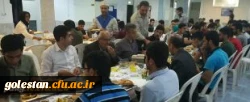 حضور دکتر مسعودی سرپرست دانشگاه فرهنگیان در مراسم افطار دانشجویان 5