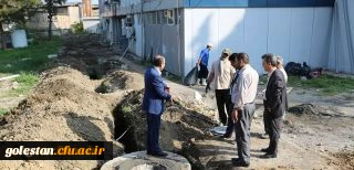 سیستم فاضلاب پردیس آیت الله خامنه ای به بهره برداری رسید