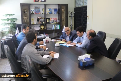برگزاری جلسه هیأت رئیسه دانشگاه فرهنگیان استان گلستان