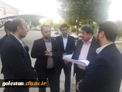 دیدار دکتر رخشانی مهر معاون وزیر و رییس سازمان نوسازی وتجهیز مدارس کشور  با مسئولین دانشگاه فرهنگیان استان و پردیس آیت الله خامنه ای گرگان 2