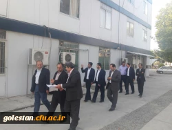 دیدار دکتر رخشانی مهر معاون وزیر و رییس سازمان نوسازی وتجهیز مدارس کشور  با مسئولین دانشگاه فرهنگیان استان و پردیس آیت الله خامنه ای گرگان 4