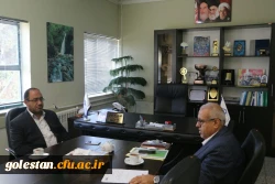 ملاقات مدیرکل پدافند غیرعامل استانداری با رییس دانشگاه فرهنگیان استان برای تمهید مقدمات عقد تفاهم  نامه همکاری های مشترک 2