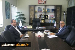ملاقات مدیرکل پدافند غیرعامل استانداری با رییس دانشگاه فرهنگیان استان برای تمهید مقدمات عقد تفاهم  نامه همکاری های مشترک 3