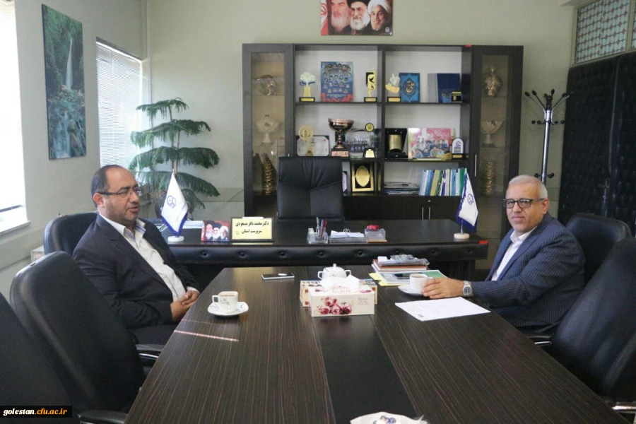 ملاقات مدیرکل پدافند غیرعامل استانداری با رییس دانشگاه فرهنگیان استان برای تمهید مقدمات عقد تفاهم  نامه همکاری های مشترک 3